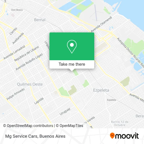 Mg Service Cars map