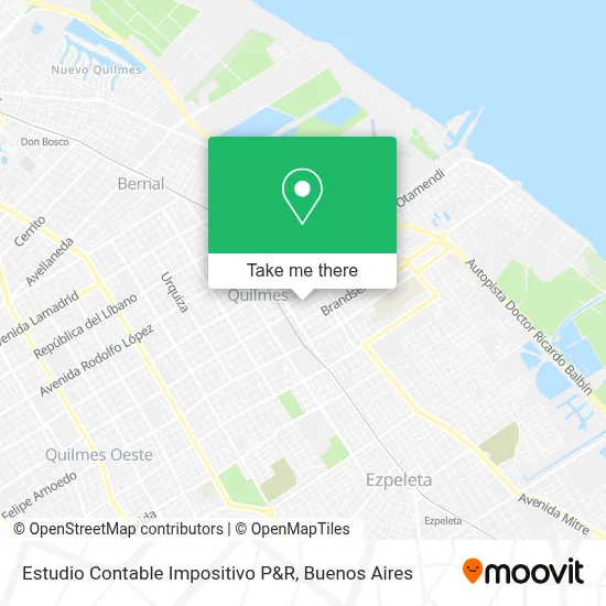 Estudio Contable Impositivo P&R map