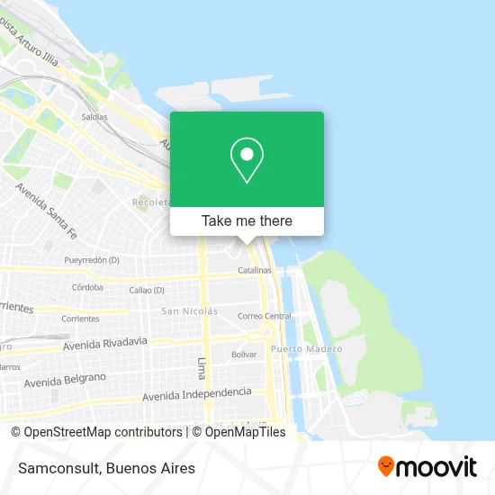 Samconsult map
