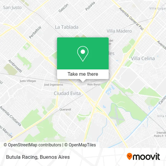 Butula Racing map