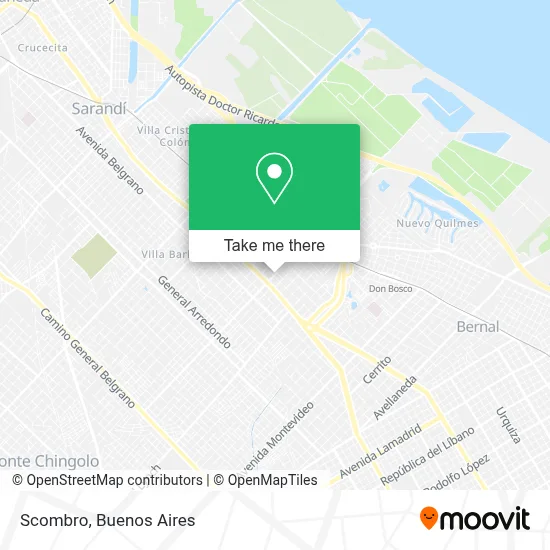 Scombro map