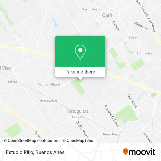 Estudio Rillo map