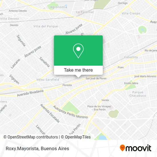 Roxy.Mayorista map