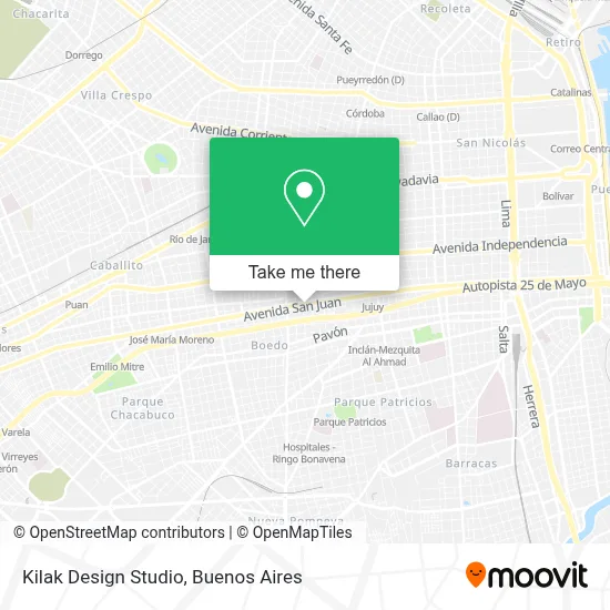 Kilak Design Studio map