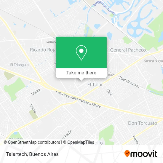 Talartech map