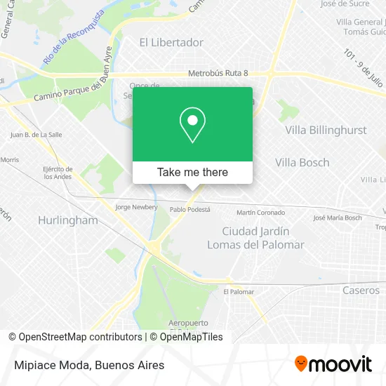 Mipiace Moda map