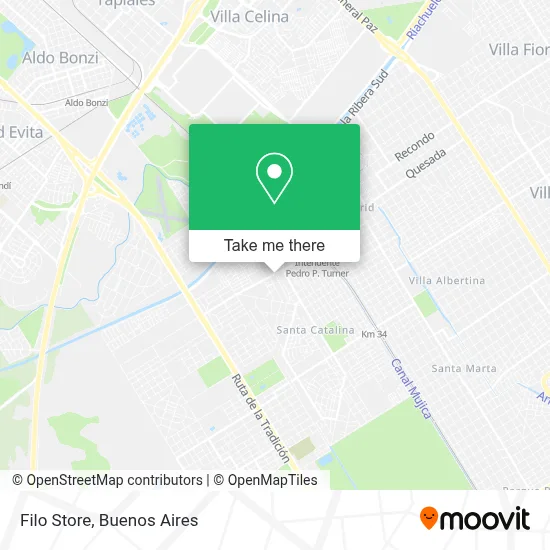 Filo Store map