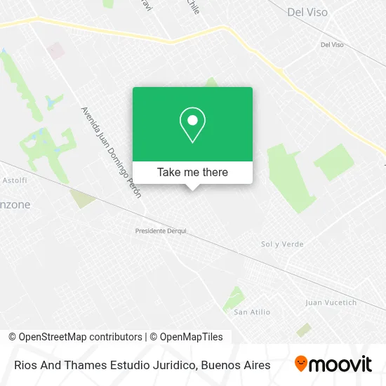 Rios And Thames Estudio Juridico map