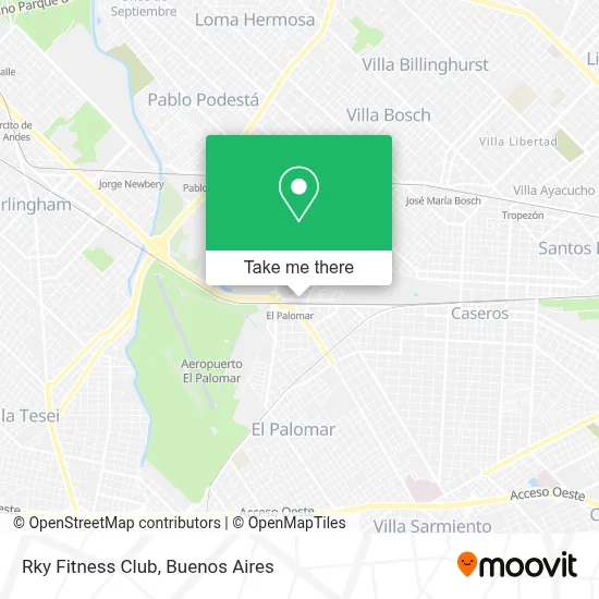 Rky Fitness Club map
