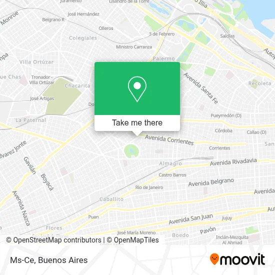 Ms-Ce map