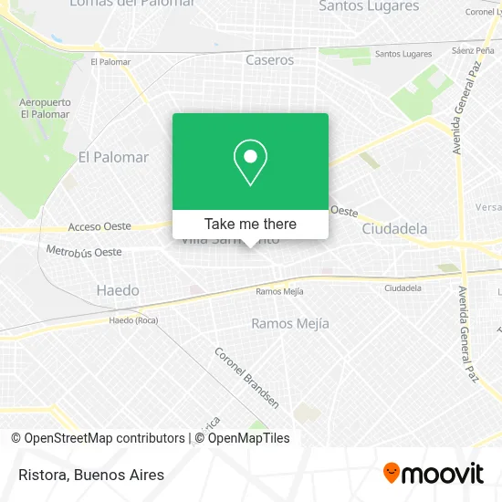 Ristora map