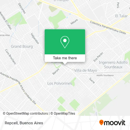 Repcell map