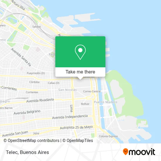 Telec map