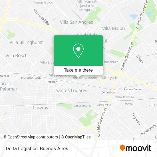 Delta Logistica map