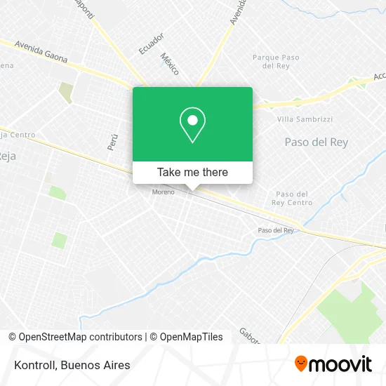 Kontroll map