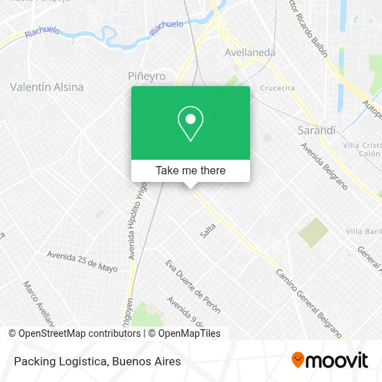 Packing Logistica map