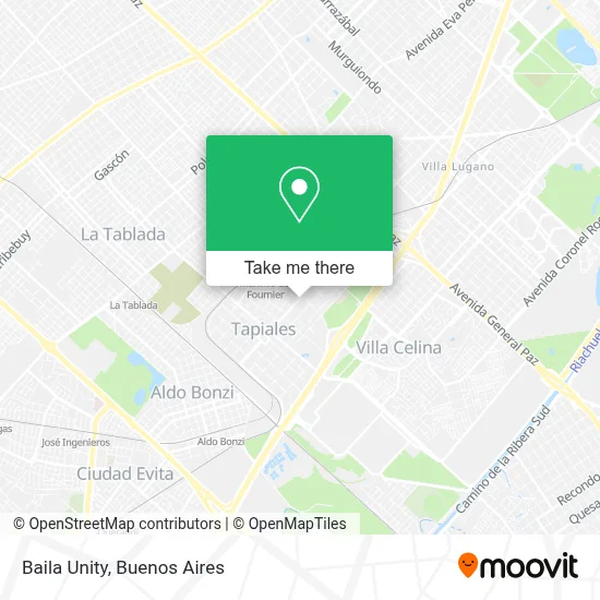 Baila Unity map