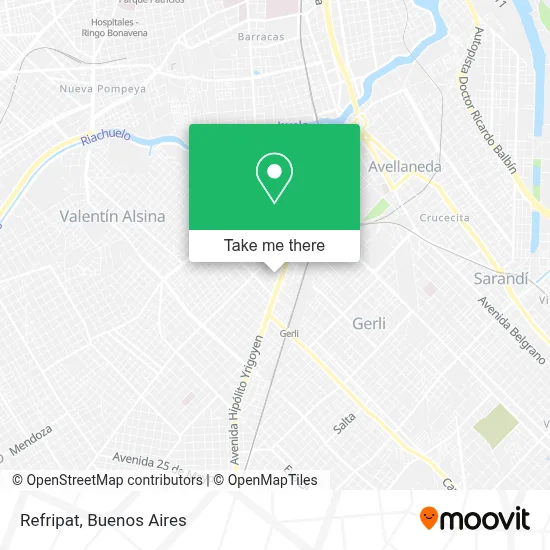 Refripat map