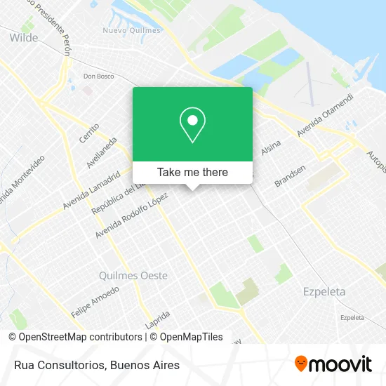 Rua Consultorios map