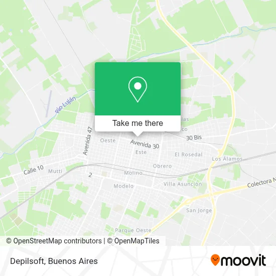 Depilsoft map