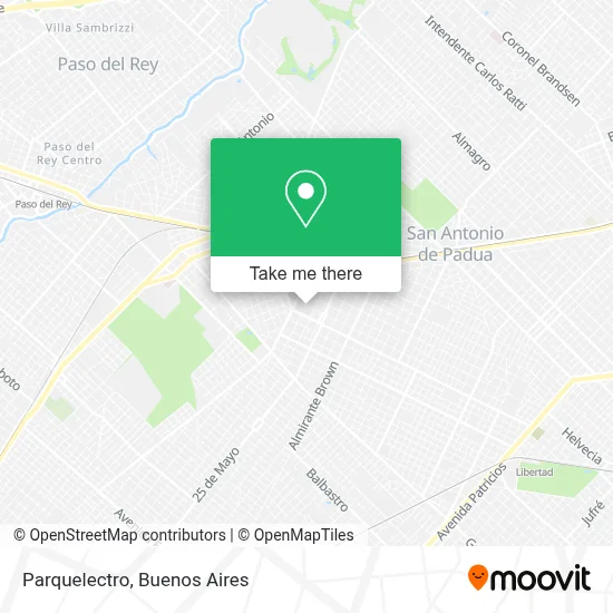 Parquelectro map