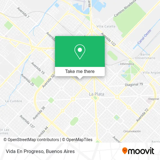 Vida En Progreso map