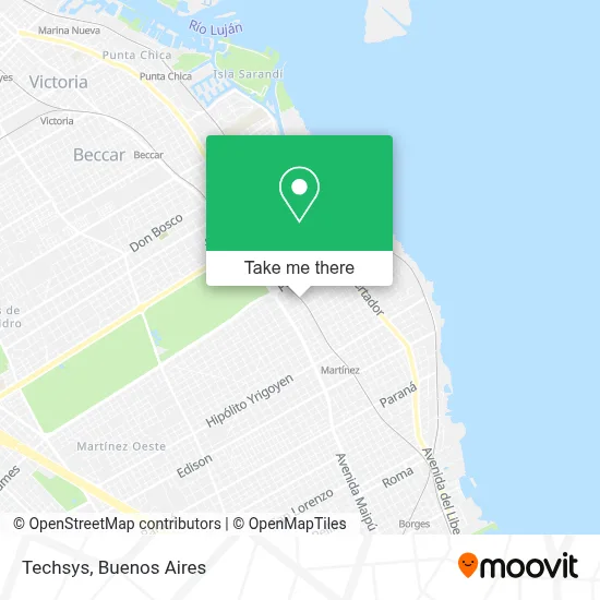 Techsys map