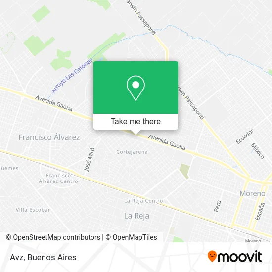 Avz map