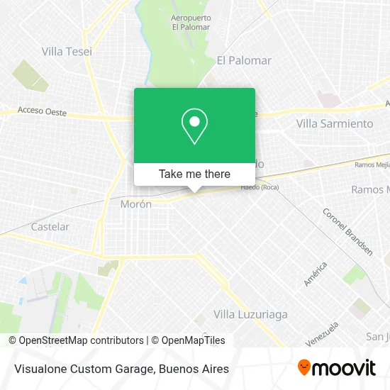 Visualone Custom Garage map