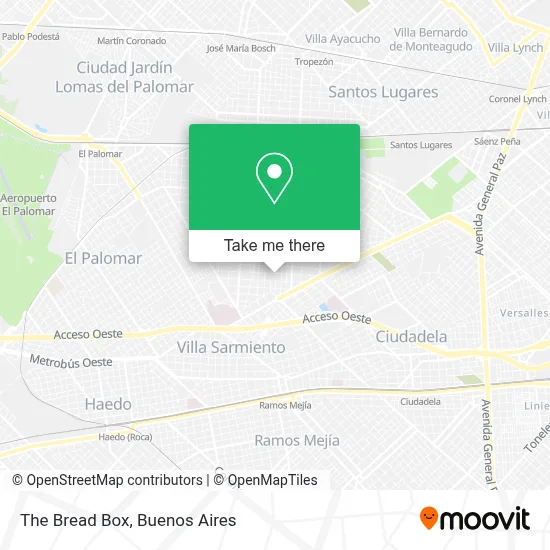 The Bread Box map