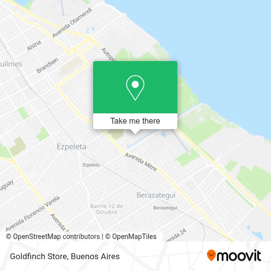 Goldfinch Store map