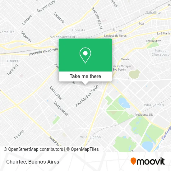 Chairtec map