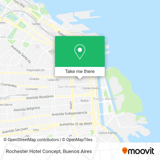 Rochester Hotel Concept map