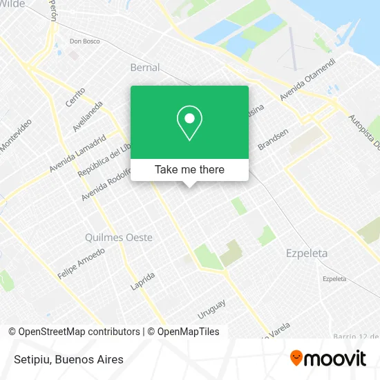 Setipiu map