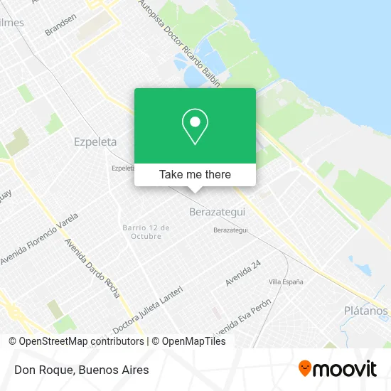 Don Roque map
