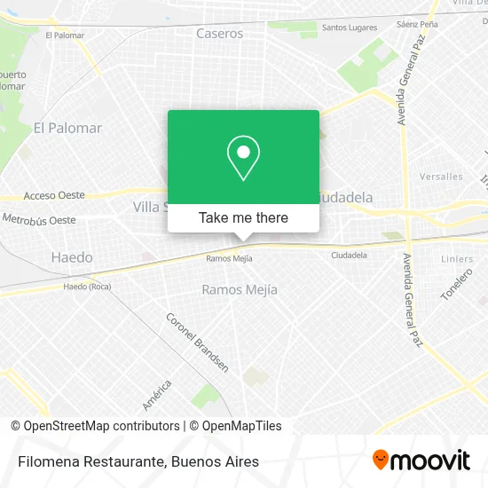 Filomena Restaurante map