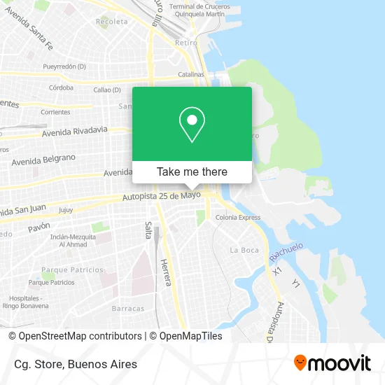 Cg. Store map