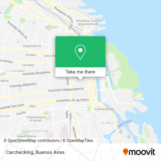Carchecking map