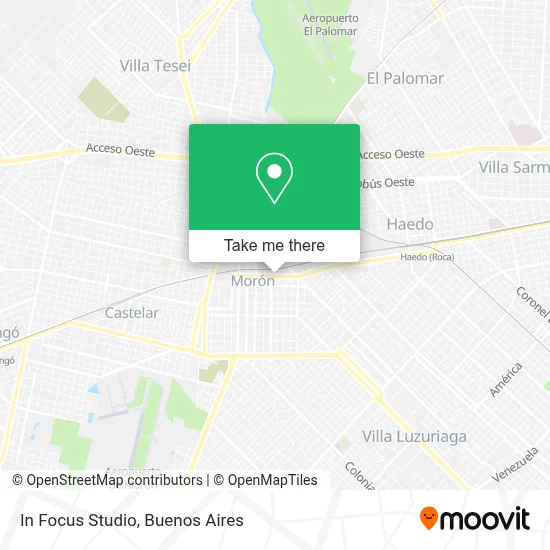 In Focus Studio map