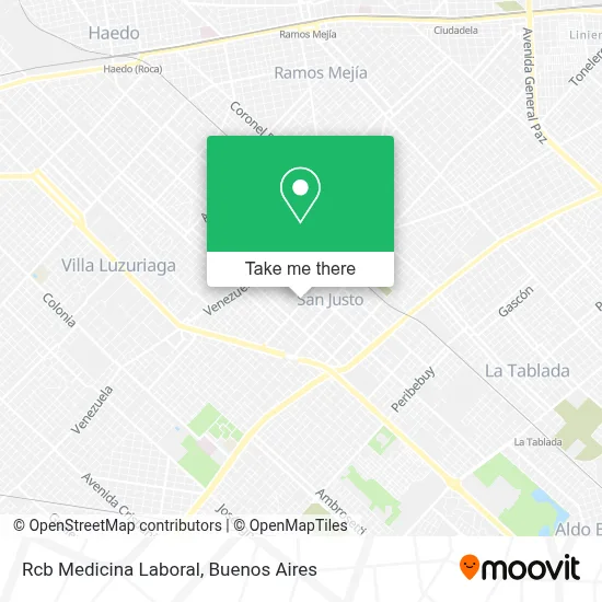 Rcb Medicina Laboral map