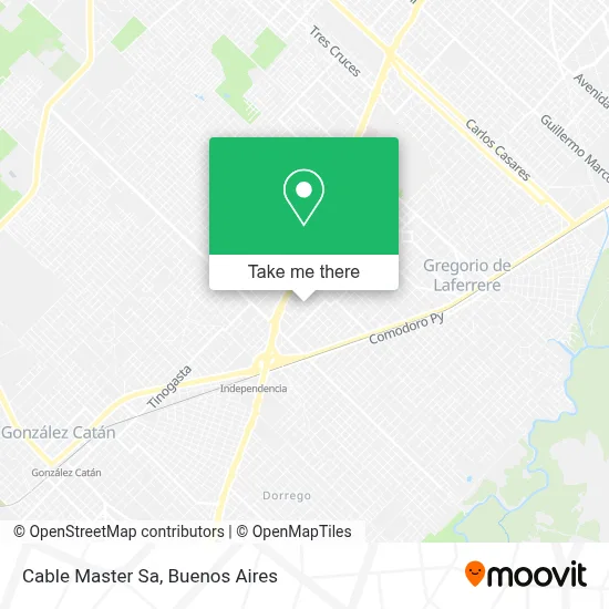 Cable Master Sa map