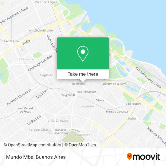 Mundo Mba map