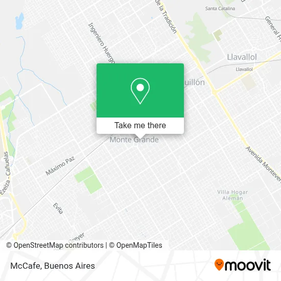Mccafe map
