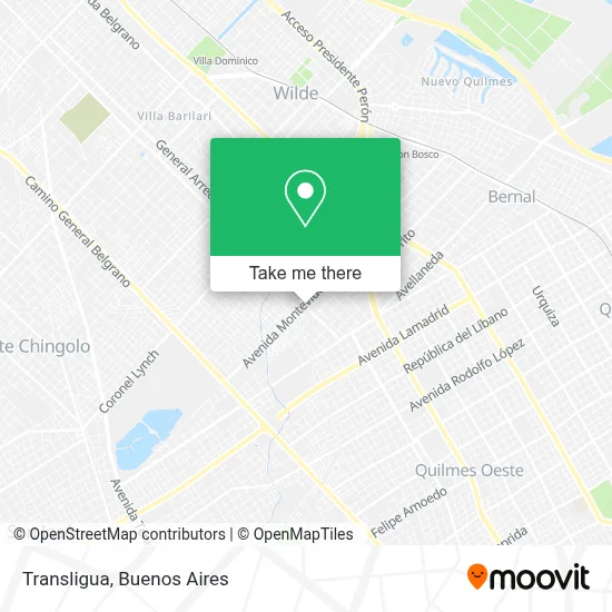 Transligua map
