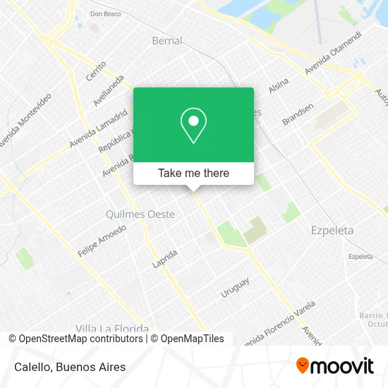 Calello map