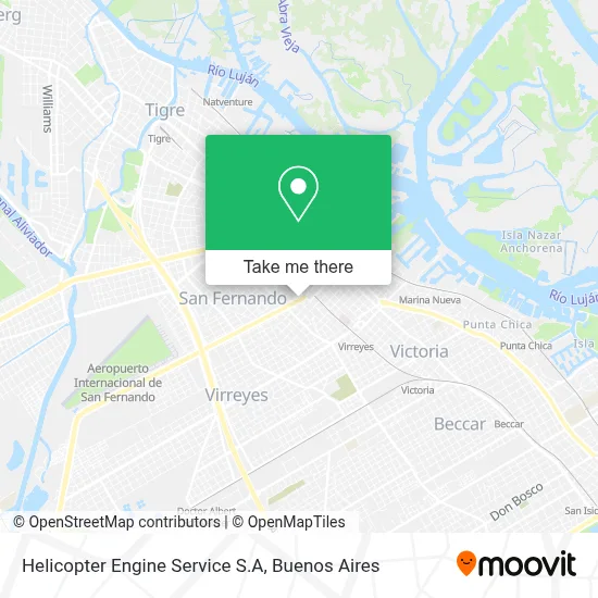 Helicopter Engine Service S.A map