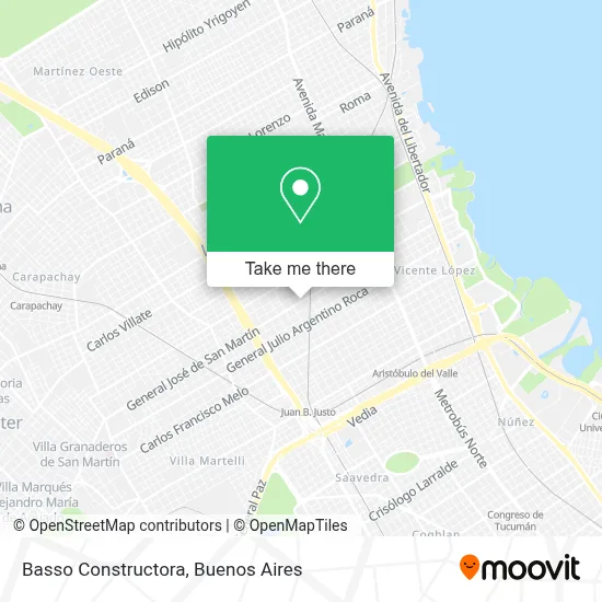 Basso Constructora map