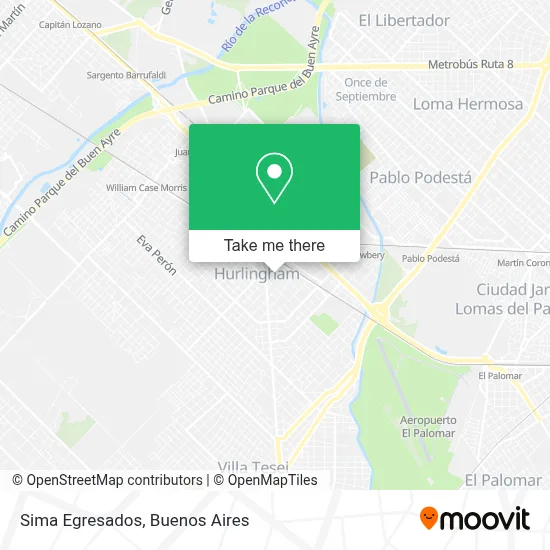 Sima Egresados map