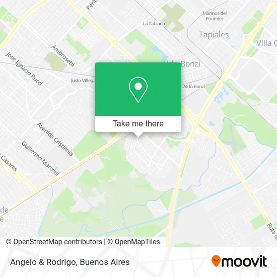 Angelo & Rodrigo map
