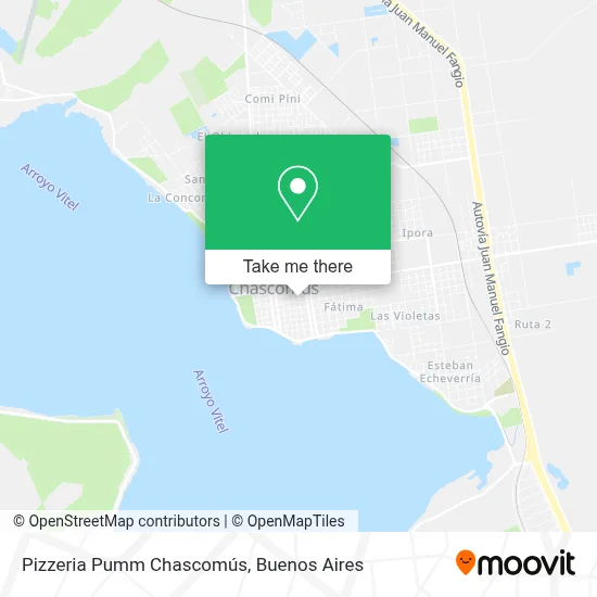 Pizzeria Pumm Chascomús map